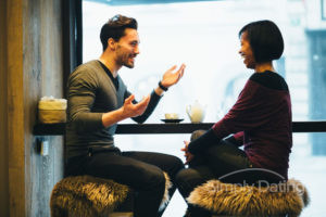 A couple on a date