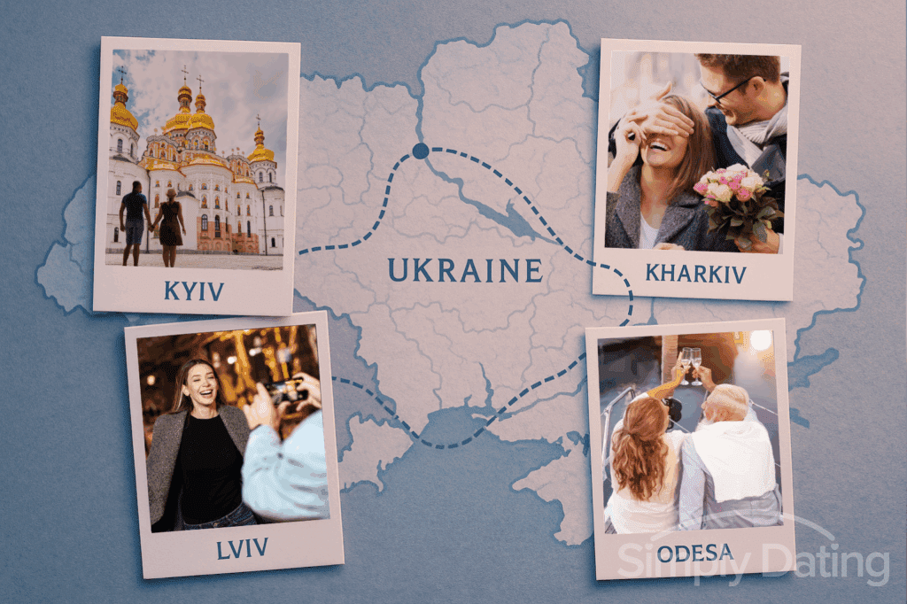 Top Cities in Ukraine for Romantic Meetings