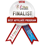 Finalist for the 2016 iDate award for Best Affiliate Program
